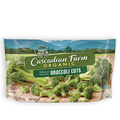 [Cascadian Farm Organic, Broccoli Cuts 10oz (Frozen)