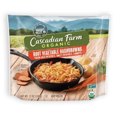 [Cascadian Farm Organic, Root Vegetables Hash browns 12oz (Frozen)