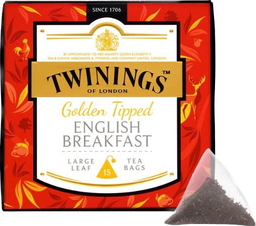 Twinings, Golden Tipped English Breakfast 15 tea bags