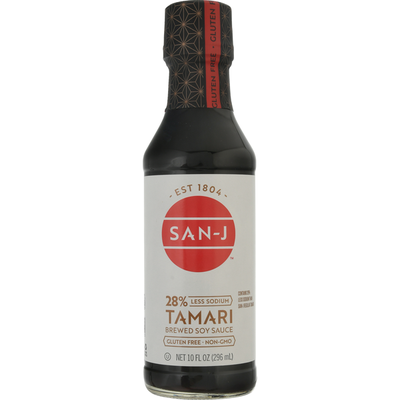 SAN-J, Organic Tamari Gluten Free Soy Sauce (reduced sodium) 10oz