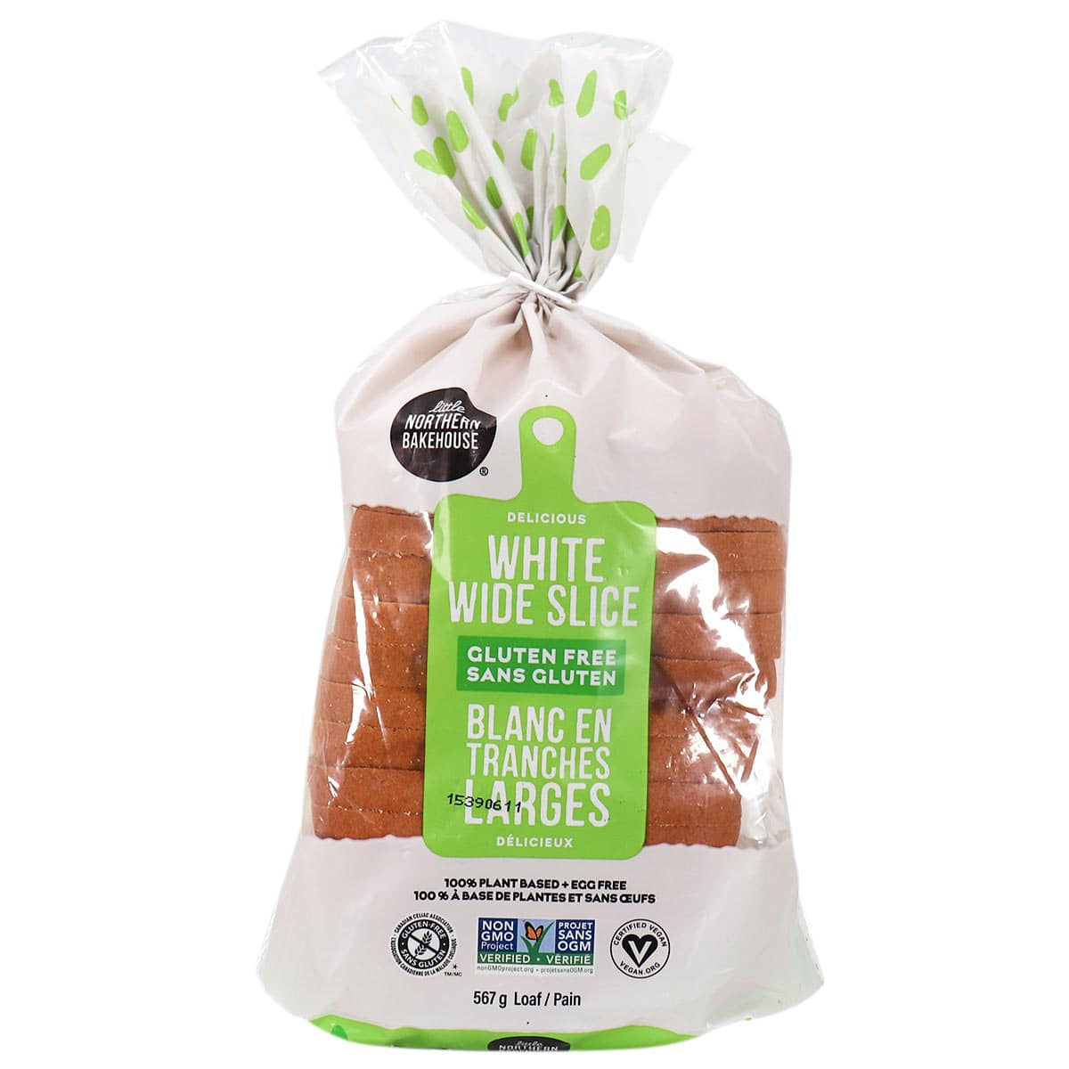 [Promo] Little Northern Bakehouse, Gluten Free White Wide Slice Bread 20oz (Frozen)