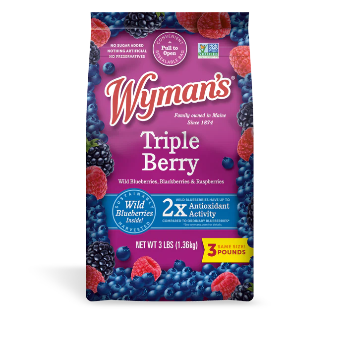 [Promo] Wyman's of Maine, Triple Berry 48oz (Frozen)